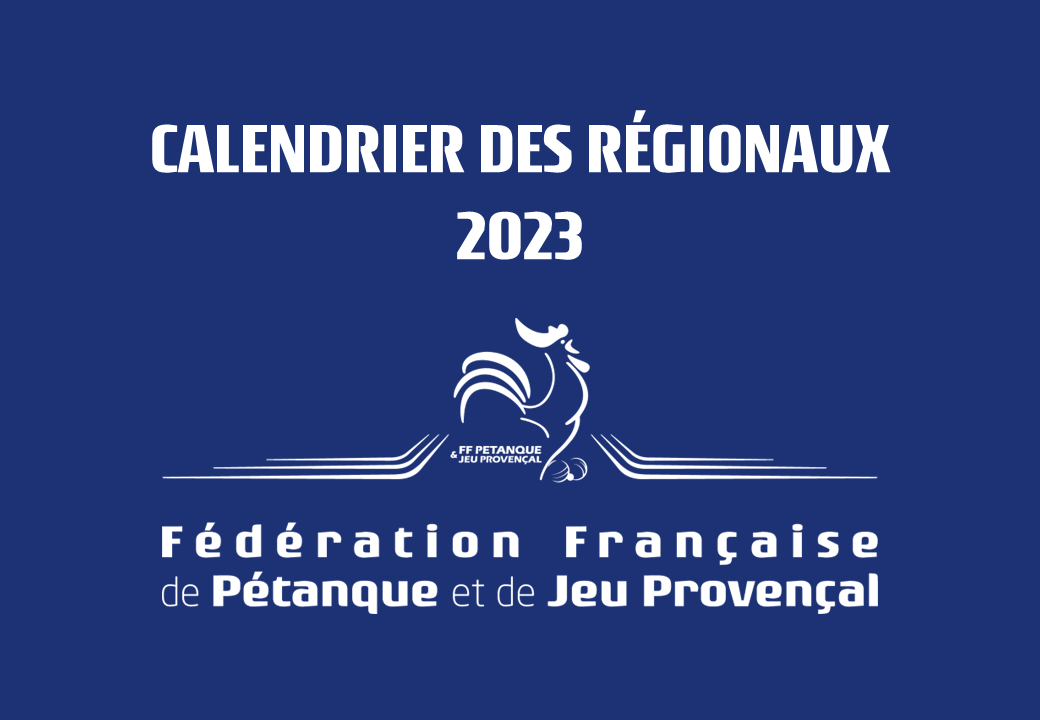 calendrier regionaux 2023